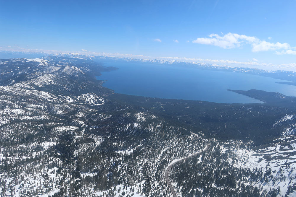 Minden SY Lake Tahoe From the North