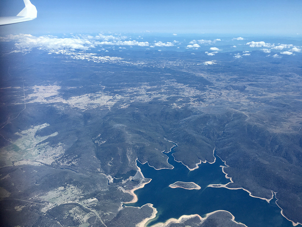 Lake Eucembene looking west